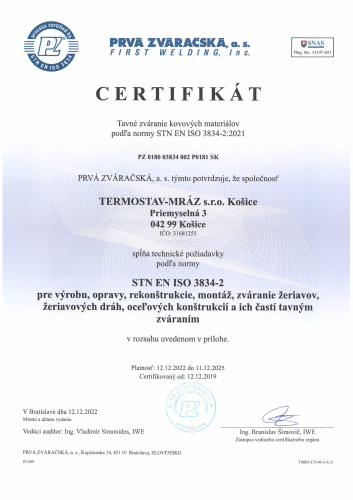 Certifikáty